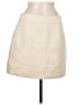 J.Crew 100% Polyester Solid Ivory Casual Skirt Size 8 - photo 1
