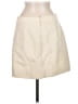 J.Crew 100% Polyester Solid Ivory Casual Skirt Size 8 - photo 2