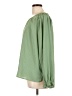 Jessica Simpson 100% Polyester Green Long Sleeve Blouse Size L - photo 5