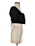 Divided by H&M Black Short Sleeve Top Size S - photo 4
