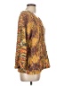 Ethyl Tweed Gold Pullover Sweater Size L - photo 4