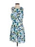 Forever 21 Tropical Blue Cocktail Dress Size S - photo 1
