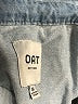 OAT 100% Cotton Blue Long Sleeve Button-Down Shirt Size M - photo 7