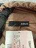 Aqua Solid Brown Dress Pants Size S - photo 7