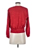 Candie's Red 3/4 Sleeve Blouse Size S - photo 2