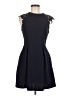 Speechless Solid Blue Cocktail Dress Size M - photo 1