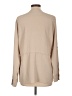 Calvin Klein Tan Long Sleeve Blouse Size L (estimated) - photo 2