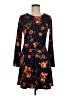 Nine Britton Floral Black Casual Dress Size M - photo 1