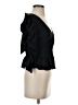 Topshop Black 3/4 Sleeve Blouse Size 4 - photo 4