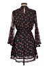 Forever 21 100% Polyester Floral Black Casual Dress Size M - photo 2
