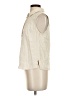 Nine Britton Ivory Sleeveless Button-Down Shirt Size S - photo 5
