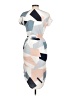 Unbranded Graphic Gray Casual Dress Size M - photo 2