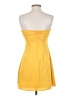 Lulus 100% Polyester Solid Yellow Cocktail Dress Size S - photo 2