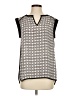 Daniel Rainn Gray Sleeveless Blouse Size S - photo 1