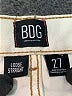 BDG 100% Cotton Ivory Jeans Size 27 waist - photo 7