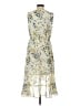 Unbranded 100% Polyester Floral Ivory Cocktail Dress Size S - photo 2