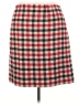 Talbots Plaid Red Wool Skirt Size 18 - photo 2