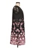 Unbranded Floral Black Casual Dress Size M - photo 4
