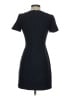 Theory 100% Polyester Solid Black Casual Dress Size 0 - photo 2