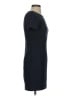 Theory 100% Polyester Solid Black Casual Dress Size 0 - photo 4