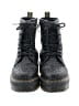 Dr. Martens 100% Leather Tweed Gray Boots Size 6 - photo 2