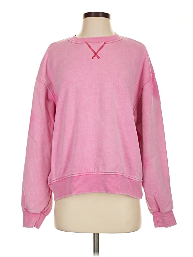Pre-owned La Hearts Sweatshirt In Pink