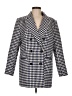 Nasty Gal Inc. 100% Polyester Houndstooth Plaid Blue Blazer Size 6 - photo 1