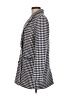 Nasty Gal Inc. 100% Polyester Houndstooth Plaid Blue Blazer Size 6 - photo 5