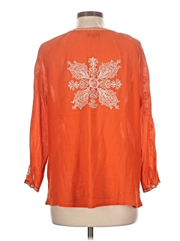 Tolani 3/4 Sleeve Blouse (view 2)