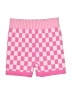 Kimberly C. Checkered-gingham Pink Board Shorts Size S - photo 2