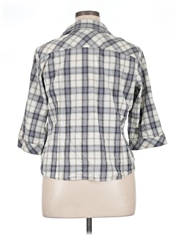 SONOMA life + style 3/4 Sleeve Button-Down Shirt (view 2)
