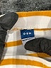 Old Navy 100% Cotton Stripes Yellow Casual Pants Size 6-9 mo - photo 3