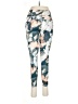 FLX Print Ivory Teal Leggings Size M - photo 2