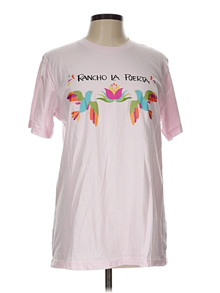 Pre-owned Bella+canvas Short Sleeve T-shirt In Pink