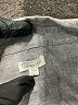 Garnet Hill Gray Long Sleeve Button-Down Shirt Size S - photo 7