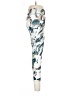 FLX Print Ivory Teal Leggings Size M - photo 4