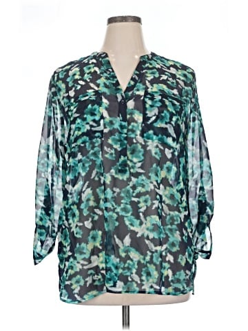 Apt. 9 3/4 Sleeve Blouse (view 1)