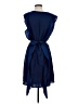 BCBGMAXAZRIA 100% Polyester Solid Blue Cocktail Dress Size S - photo 2