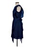 BCBGMAXAZRIA 100% Polyester Solid Blue Cocktail Dress Size S - photo 5