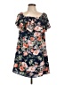 Love Tree Floral Blue Casual Dress Size L - photo 1