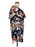 Love Tree Floral Blue Casual Dress Size L - photo 4