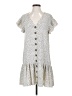 LUCCA Polka Dots Ivory Casual Dress Size XS - photo 1