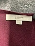 Ann Taylor LOFT Print Burgundy Pullover Sweater Size S - photo 7