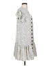 LUCCA Polka Dots Ivory Casual Dress Size XS - photo 4