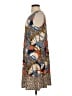 MSK Print Brown Casual Dress Size S - photo 5