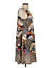 MSK Print Brown Casual Dress Size S - photo 4