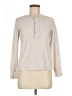 Everlane 100% Cotton Ivory Long Sleeve Top Size M - photo 1