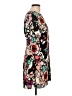 Express 100% Polyester Floral Black Casual Dress Size 10 - photo 4