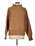 Unbranded 100% Acrylic Solid Tan Turtleneck Sweater Size L - photo 1