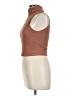 Zara Brown Short Sleeve Turtleneck Size L - photo 5